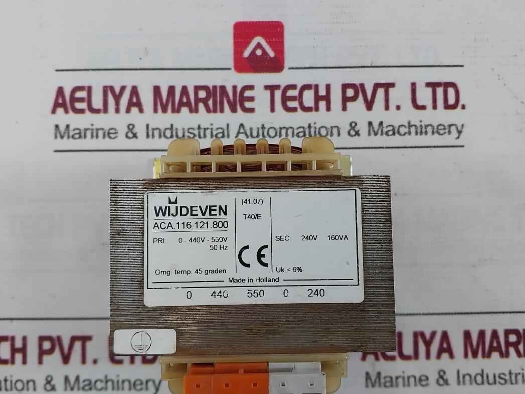 Wijdeven Aca.116.121.800 Control Transformer