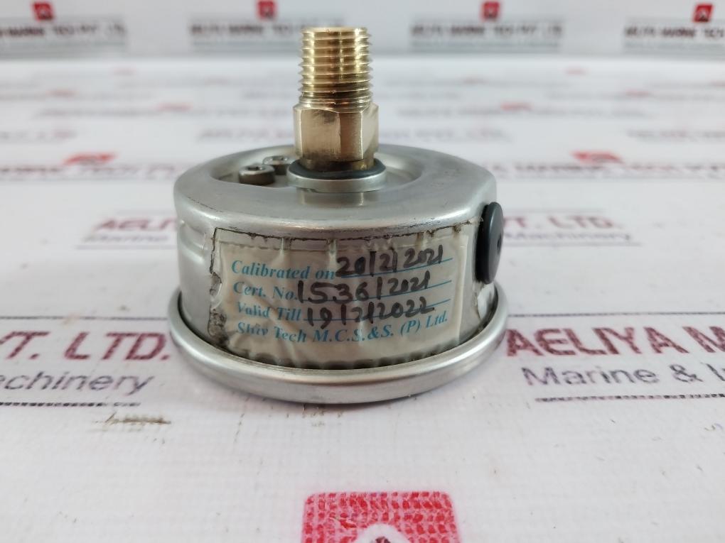 Wika 0-100 Bar Pressure Gauge Cb Bh Aa