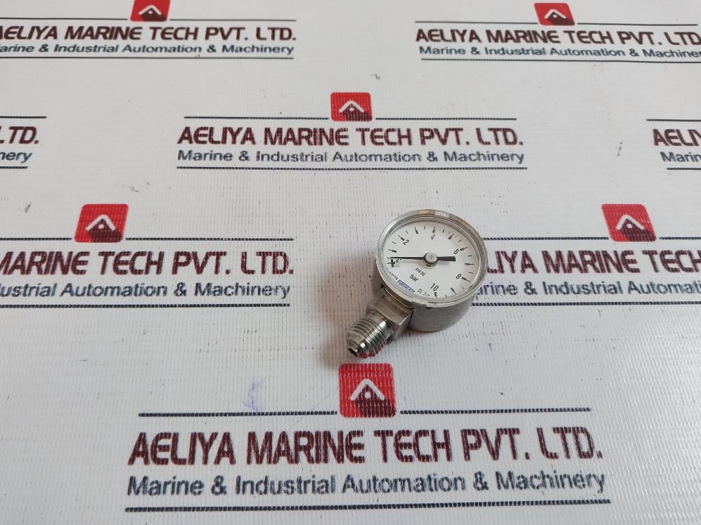 Wika 0-10 Bar Pressure Gauge 316 SS