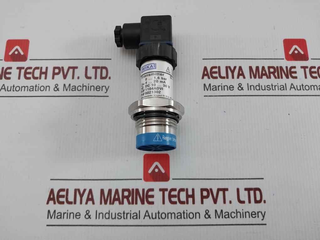 Wika 0-1,6 Bar Pressure Transmitter 4-20 Ma 9021302