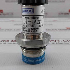 Wika 0-1,6 Bar Pressure Transmitter 4-20 Ma 9021302