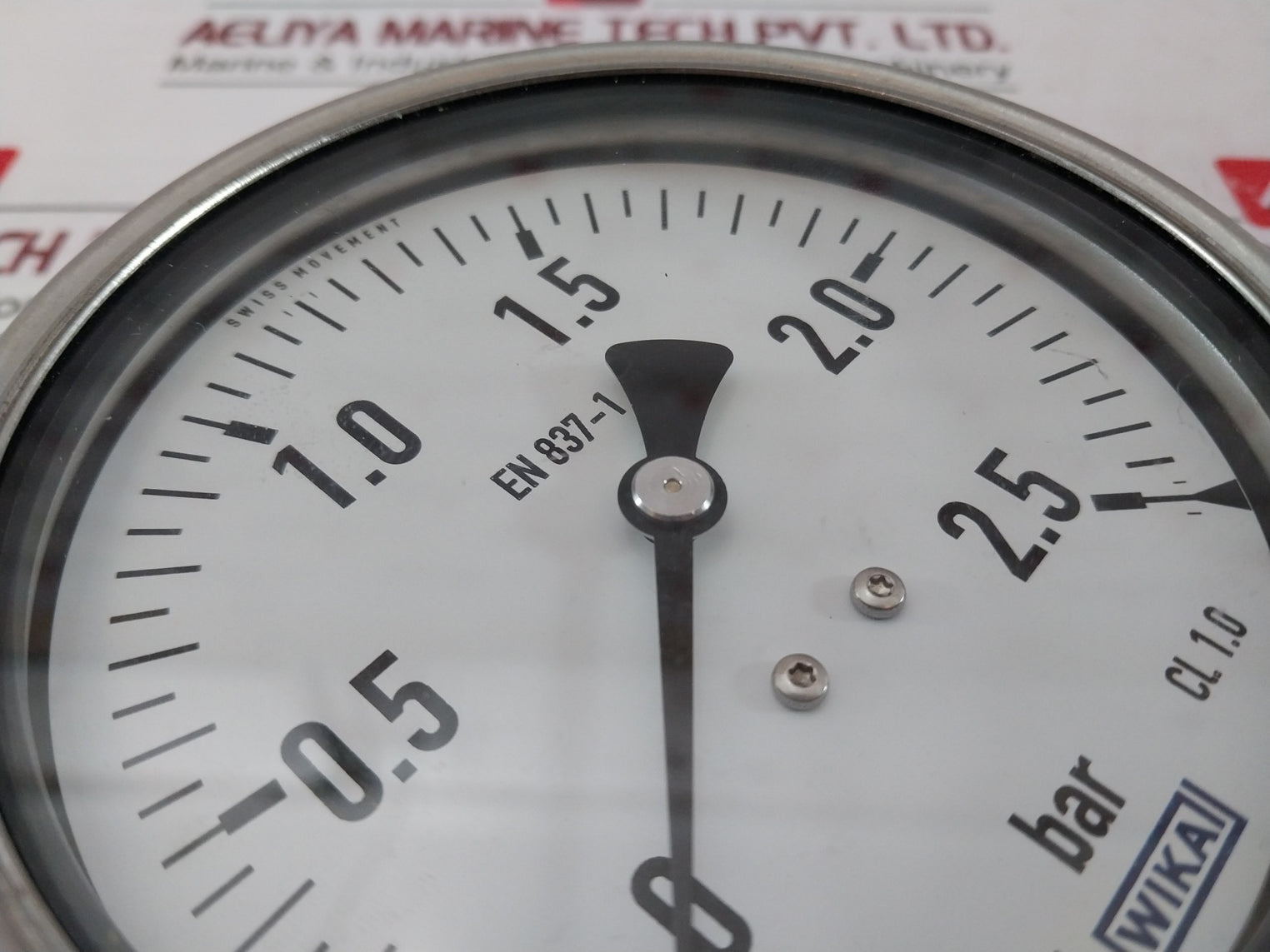 Wika 0-2.5 Bar Pressure Gauge En 837-1