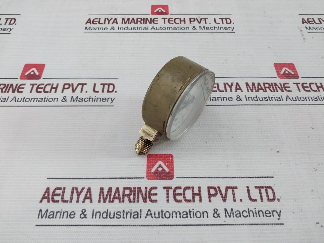 Wika 0-315 Bar Oxygen Pressure Gauge 0-4500 Psi