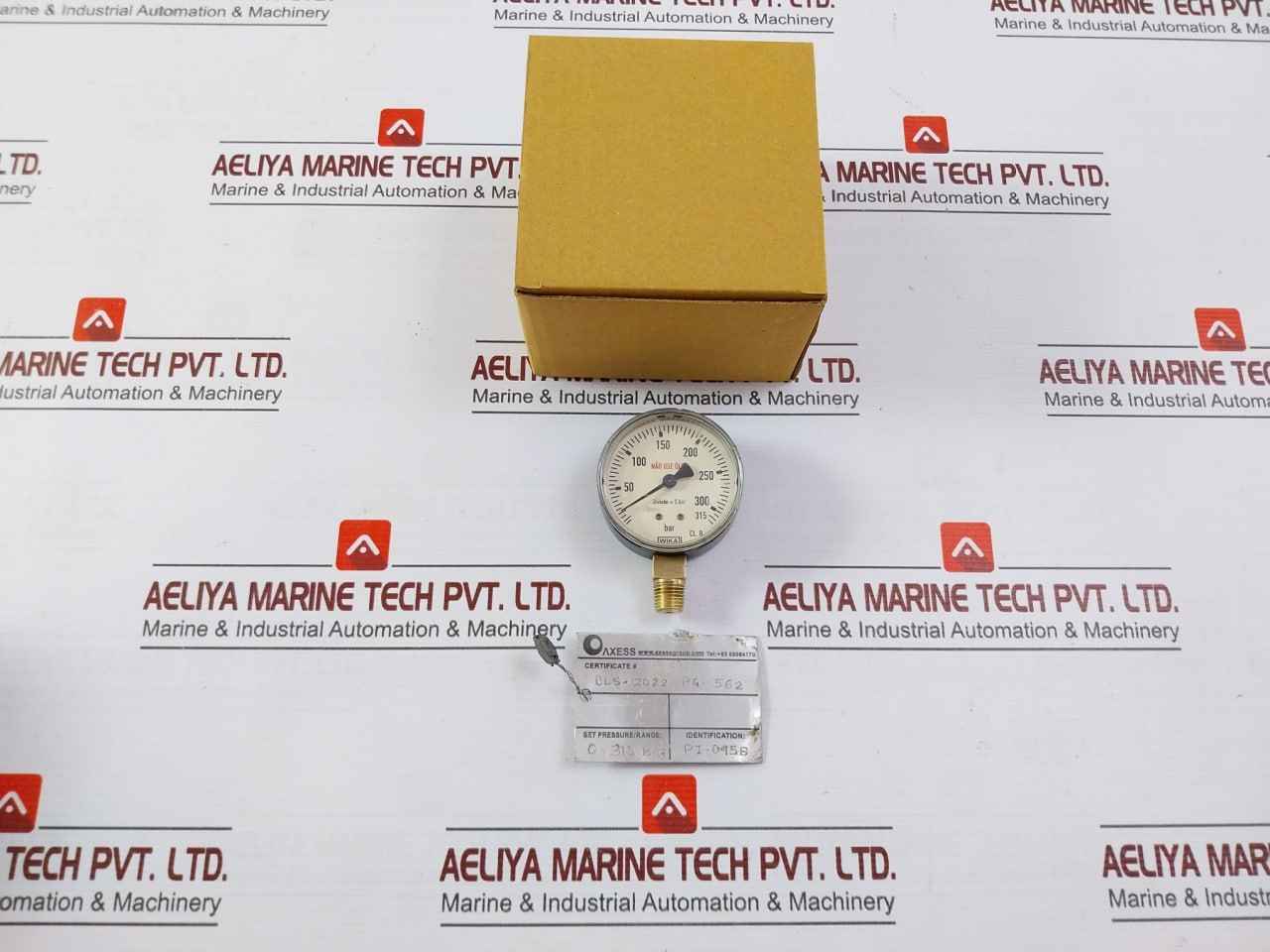 Wika 0-315 Bar Pressure Gauge Cl.B