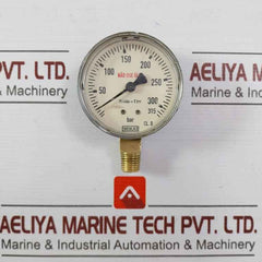 Wika 0-315 Bar Pressure Gauge Cl.B