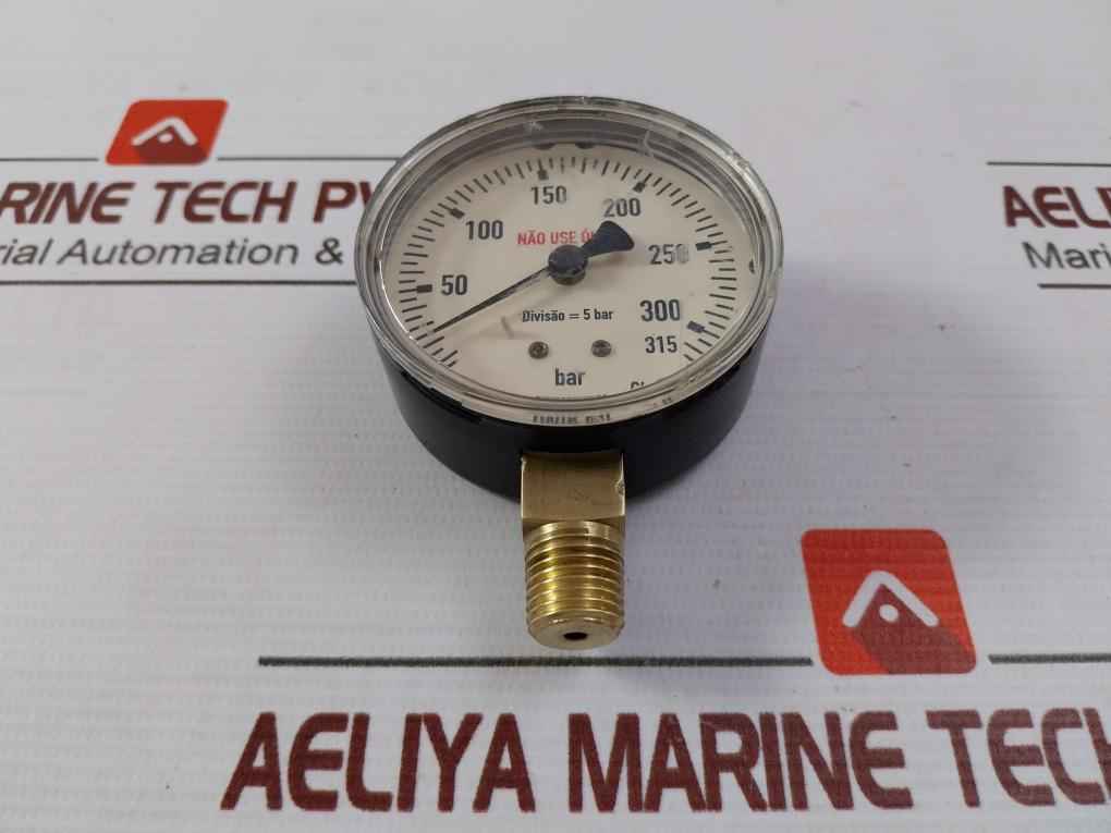 Wika 0-315 Bar Pressure Gauge Cl.B