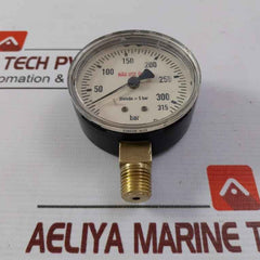 Wika 0-315 Bar Pressure Gauge Cl.B