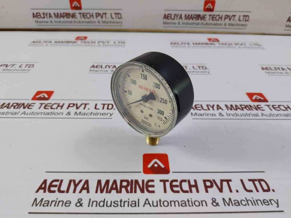 Wika 0-315 Bar Pressure Gauge Cl.B