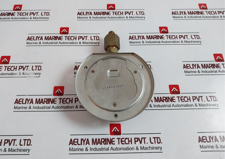 Wika 0-40 Bar Pressure Gauge, En 837-1, Swiss Movement, Cl.1.6