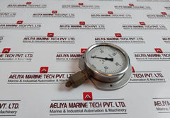 Wika 0-40 Bar Pressure Gauge, En 837-1, Swiss Movement, Cl.1.6