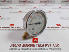 Wika 0-40 Kg/Cm2 Pressure And Temperature Gauge 0-600 Psi