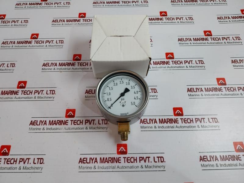 Wika 0-5,0 Psi Industrial Pressure Gauge 0-5.0 Psi