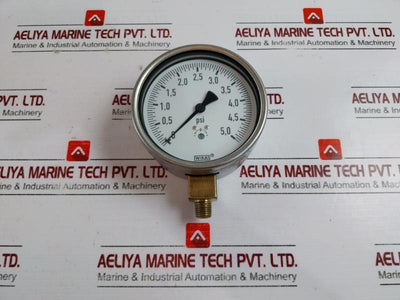 Wika 0-5,0 Psi Industrial Pressure Gauge 0-5.0 Psi