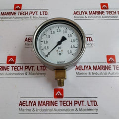 Wika 0-5,0 Psi Industrial Pressure Gauge 0-5.0 Psi