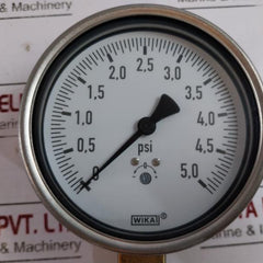 Wika 0-5,0 Psi Industrial Pressure Gauge 0-5.0 Psi