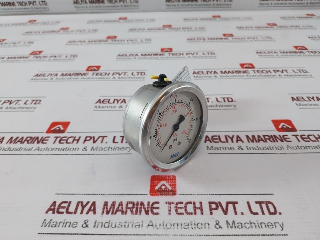 Wika 0-60 Psi Liquid Filled Pressure Gauge