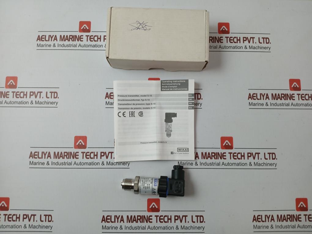 Wika 0..25 Bar 4..20 Ma Pressure Transmitter S-10 9073922