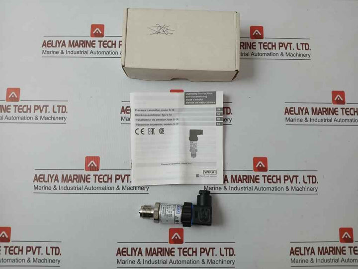 Wika 0..25 Bar 4..20 Ma Pressure Transmitter S-10 9073922