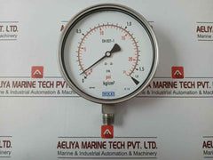 Wika 1.6 Kg/Cm² & Psi Pressure Gauge 232.50.160, 0-23Psi