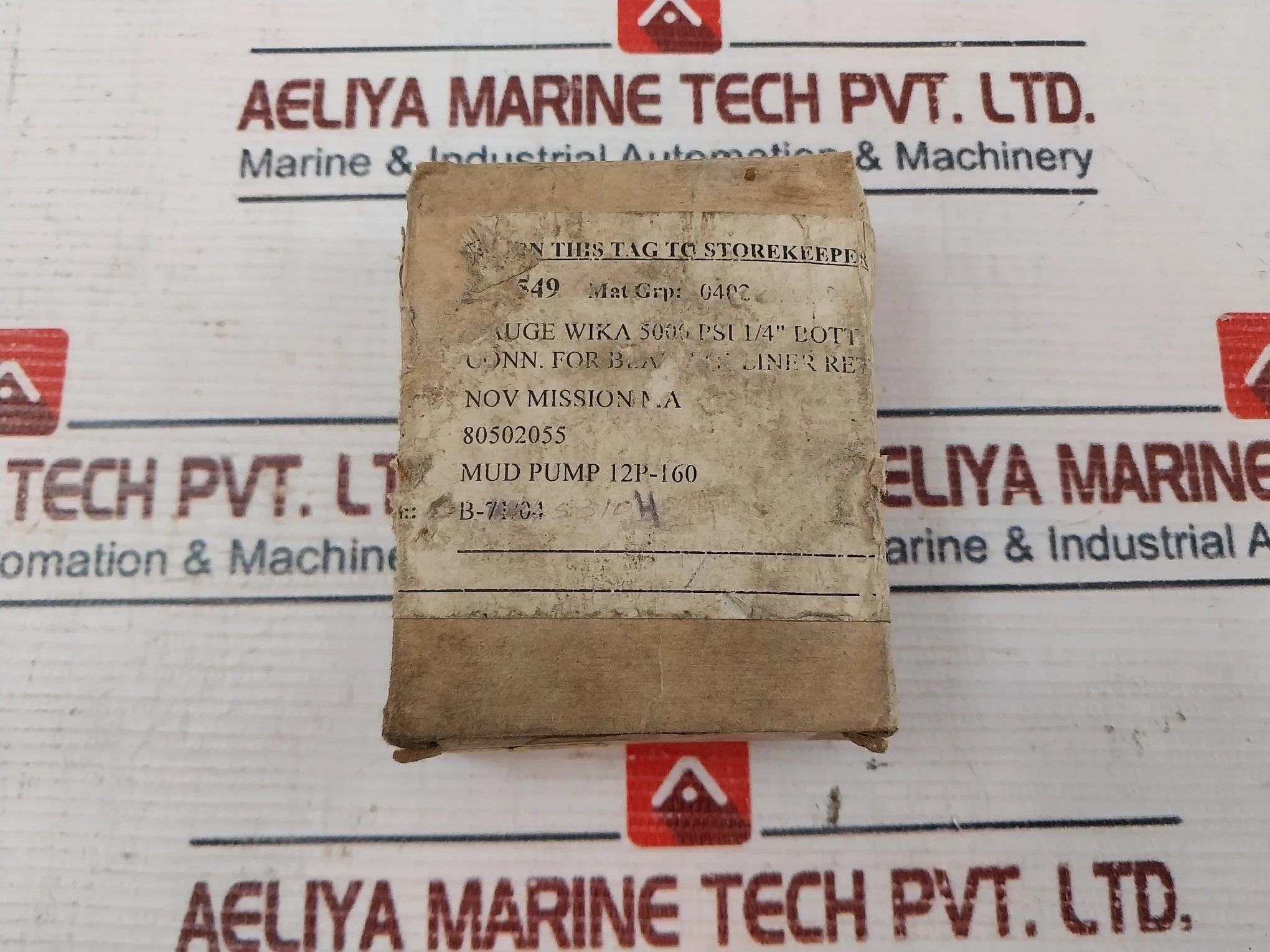 Wika 212.53 2” Pressure Gauge 0-5000 Psi 80502055