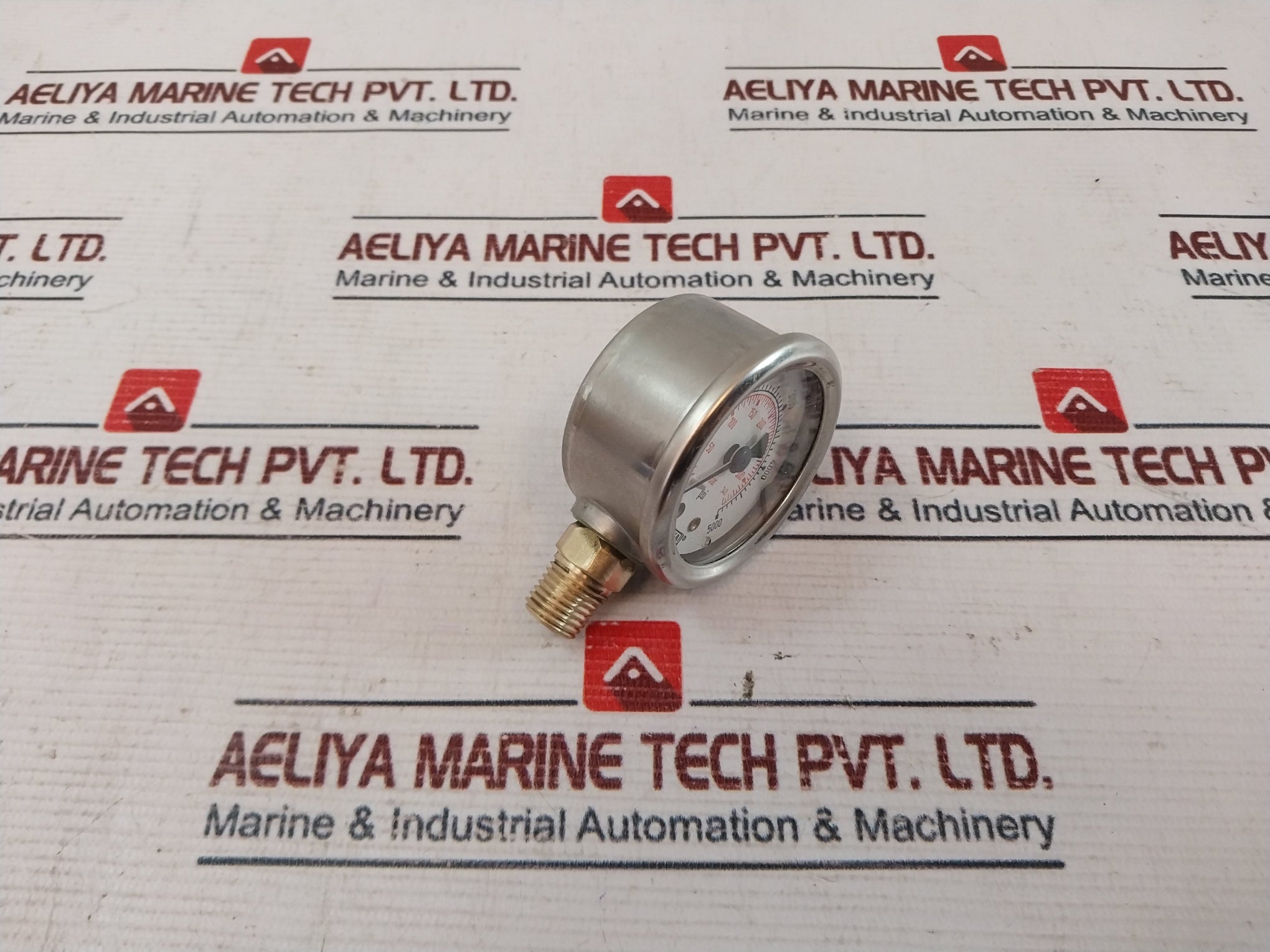 Wika 212.53 2” Pressure Gauge 0-5000 Psi 80502055