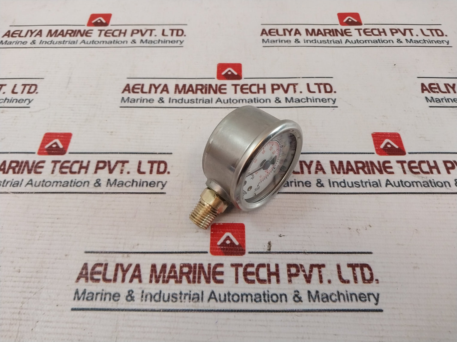 Wika 212.53 2” Pressure Gauge 0-5000 Psi 80502055