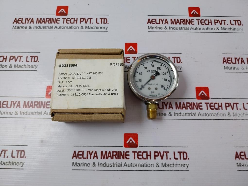 Wika 213.53.063 Gauge 1/4