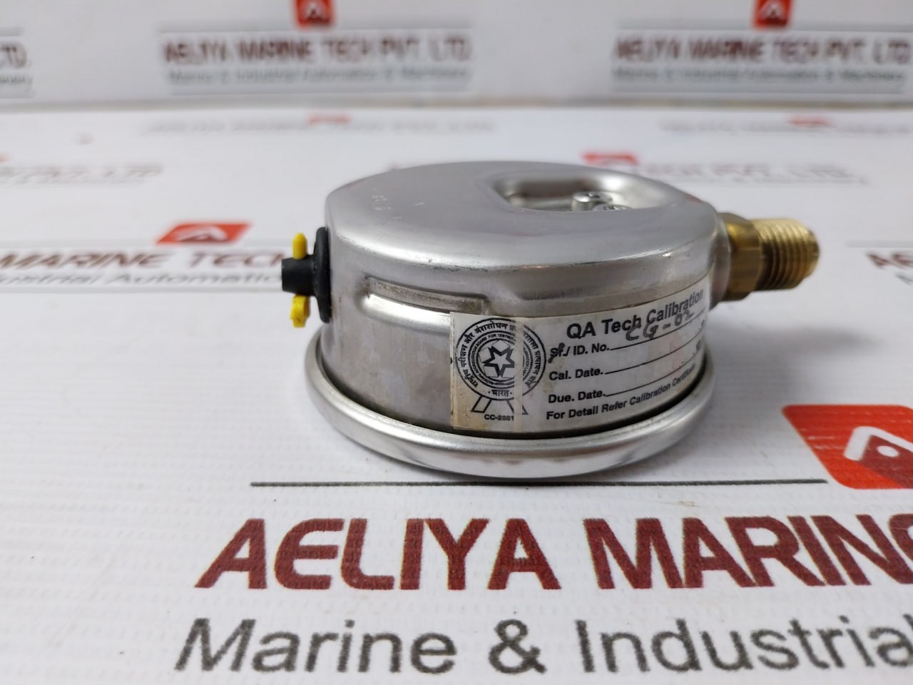 Wika 213.53.063 Pressure Gauge 12 To 42 Psi 1 To 3 Kg/Cm2