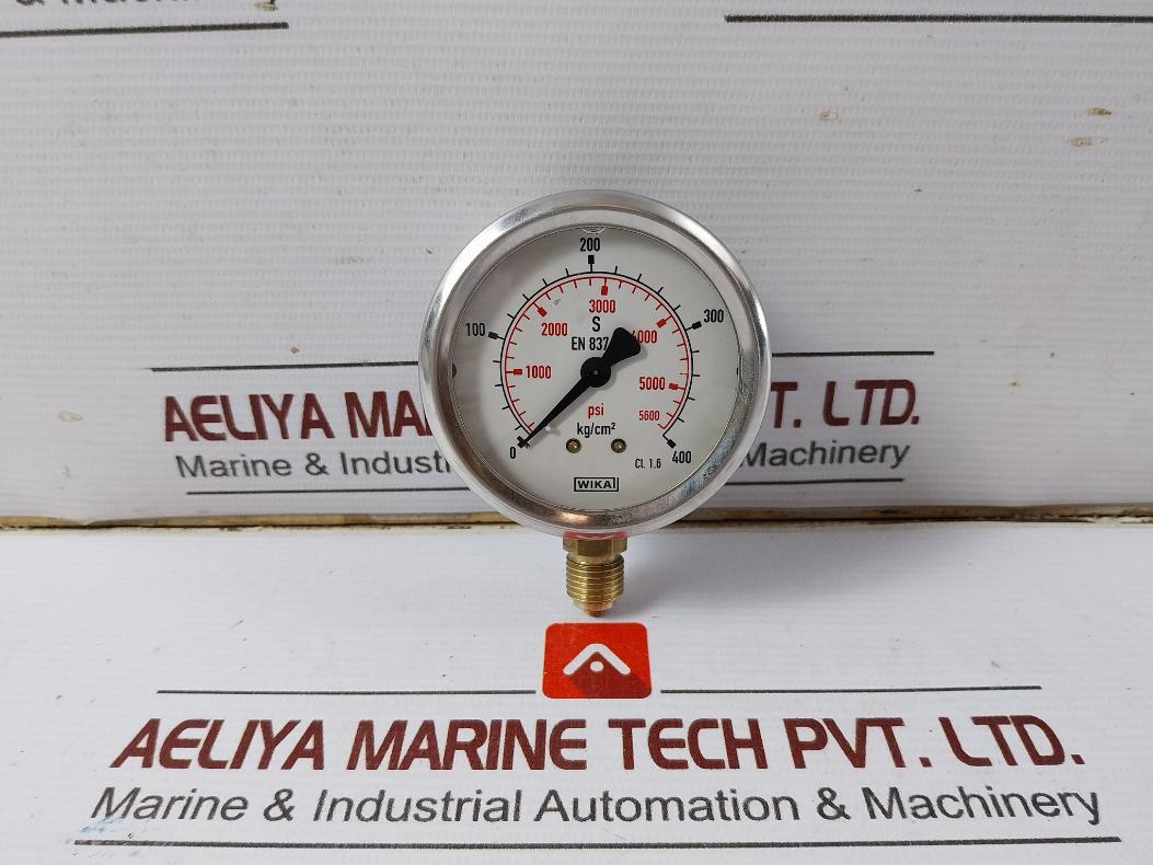 Wika 213.53.63 Pressure Gauge 0-400 Kg/Cm2
