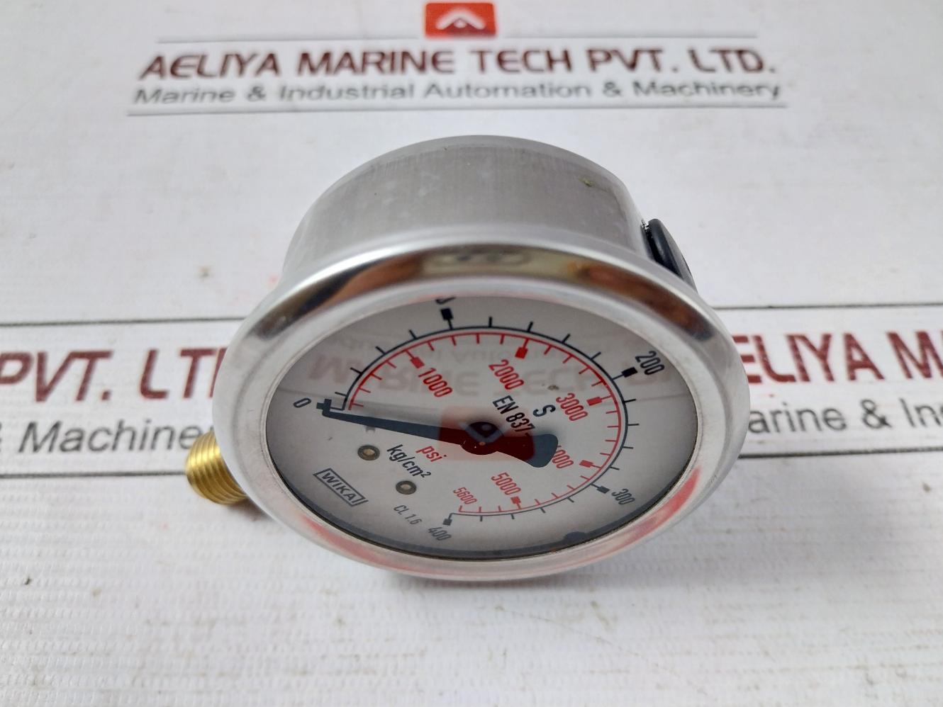 Wika 213.53.63 Pressure Gauge 0-400 Kg/Cm2