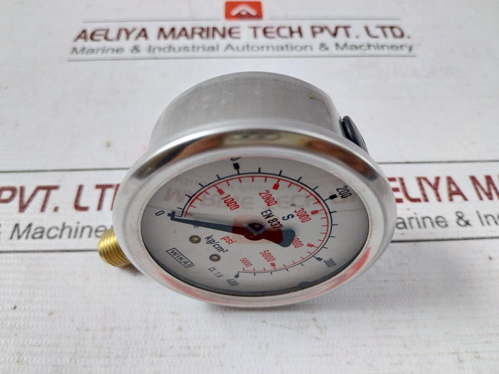 Wika 213.53.63 Pressure Gauge 0-400 Kg/Cm2