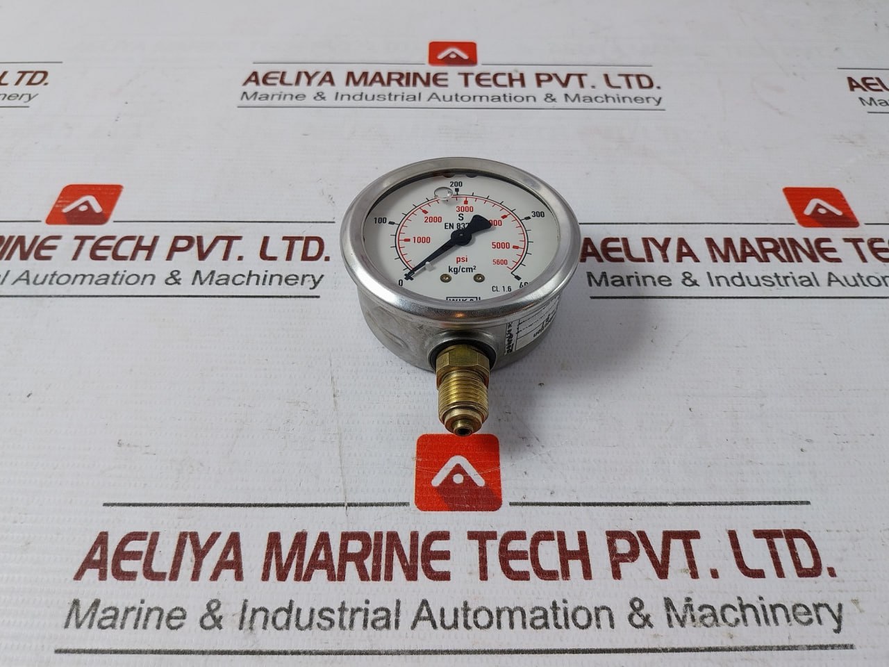 Wika 213.53.63 Pressure Gauge 0-400 Kg/Cm2