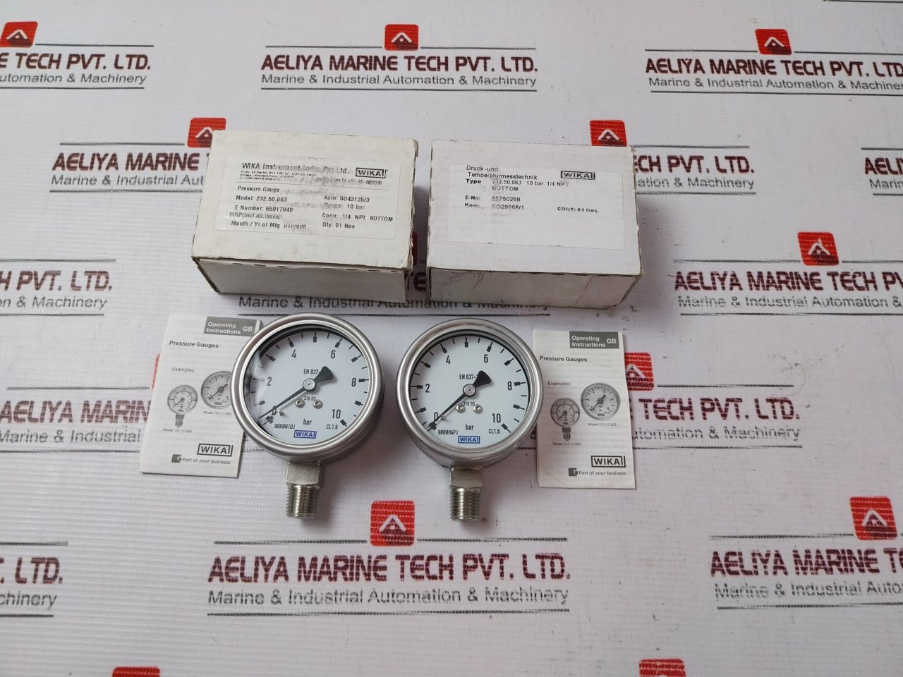 Wika 232.50.063 Pressure Gauge