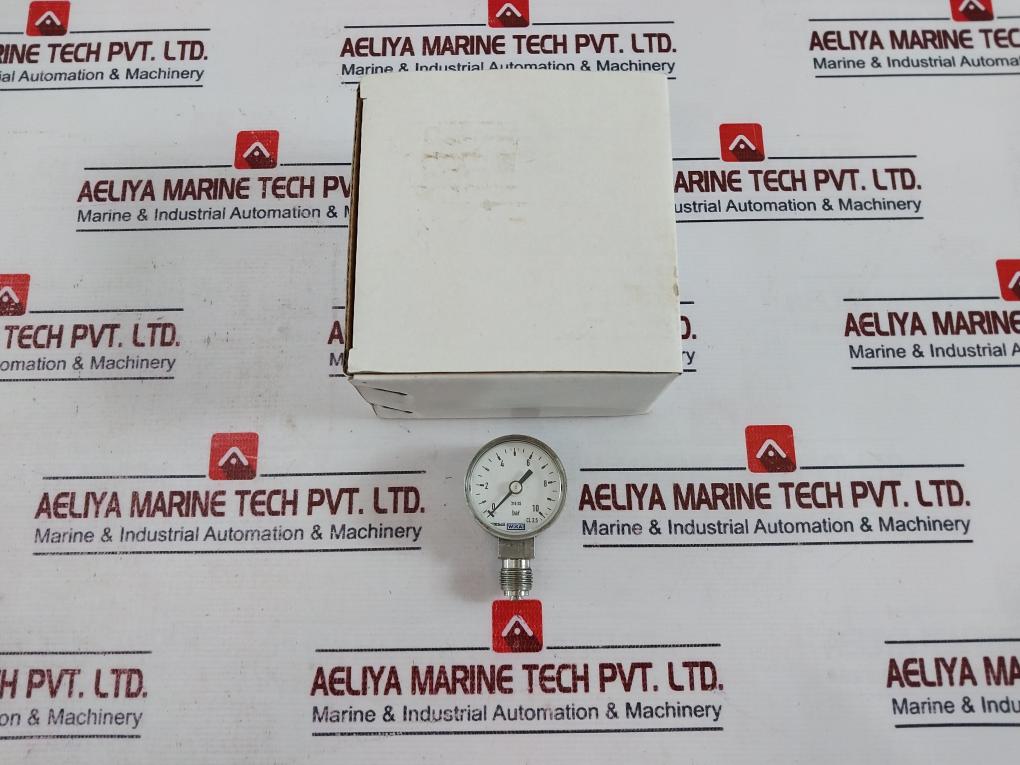Wika 316 Ss Pressure Gauge 0-10 Bar 8970034465