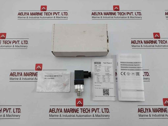 Wika 4-20 Ma/0-10 Bar Pressure Transmitter A-10