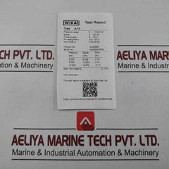 Wika 4-20 Ma/0-10 Bar Pressure Transmitter A-10