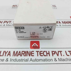 Wika 4-20 Ma/0-10 Bar Pressure Transmitter A-10