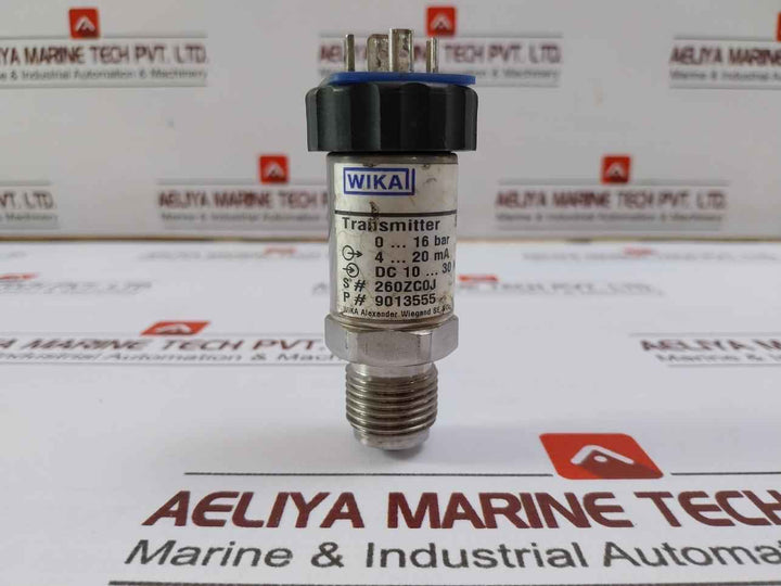 Wika 9013555 Transmitter 10-30V Dc 4-20 Ma S-10