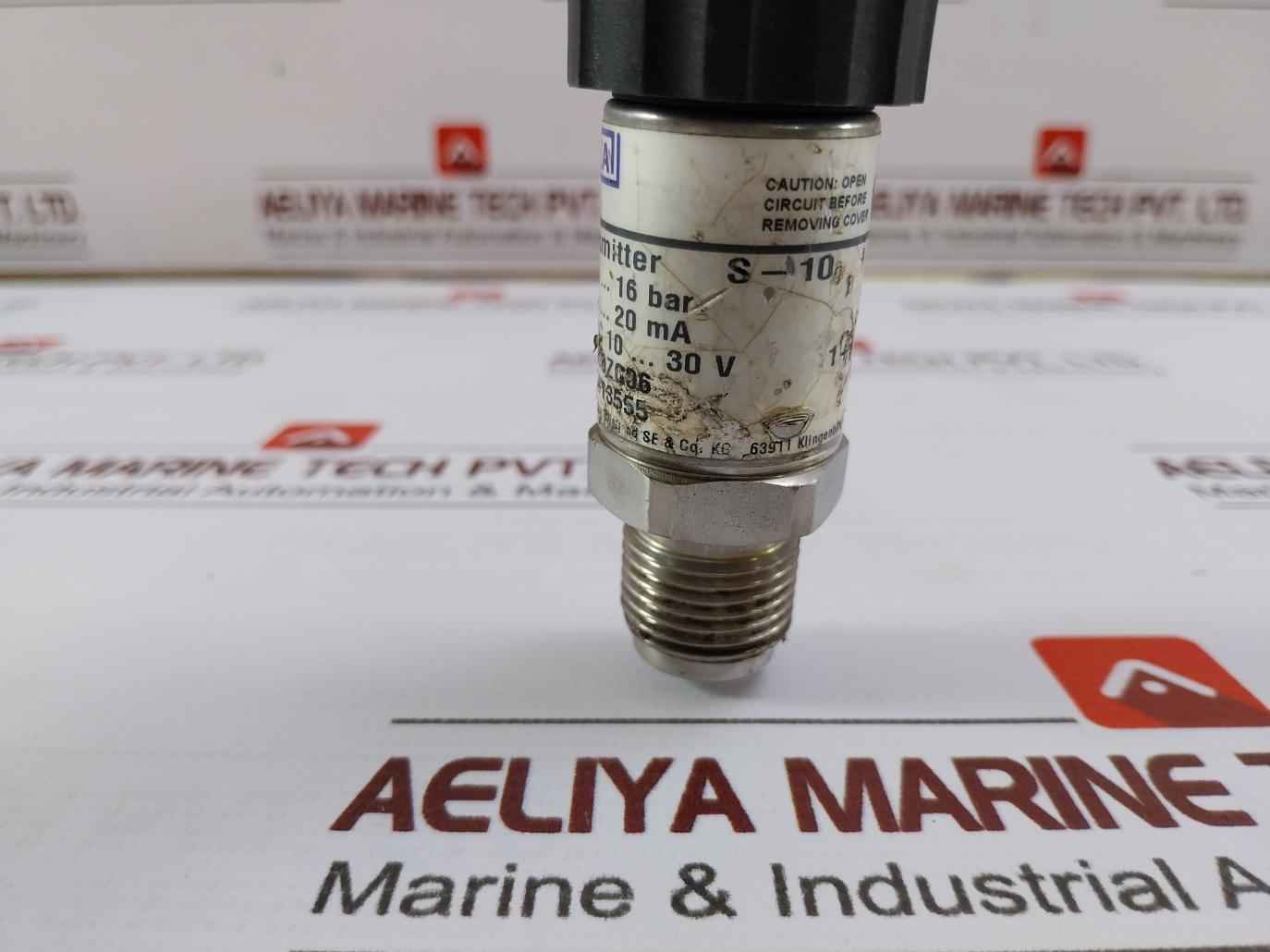 Wika 9013555 Transmitter 4-20Ma 0-16 Bar 10-30V Dc