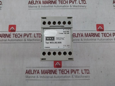 Wika 903.30.505 Tronic Pressure Transmitter 24Vdc 15194014