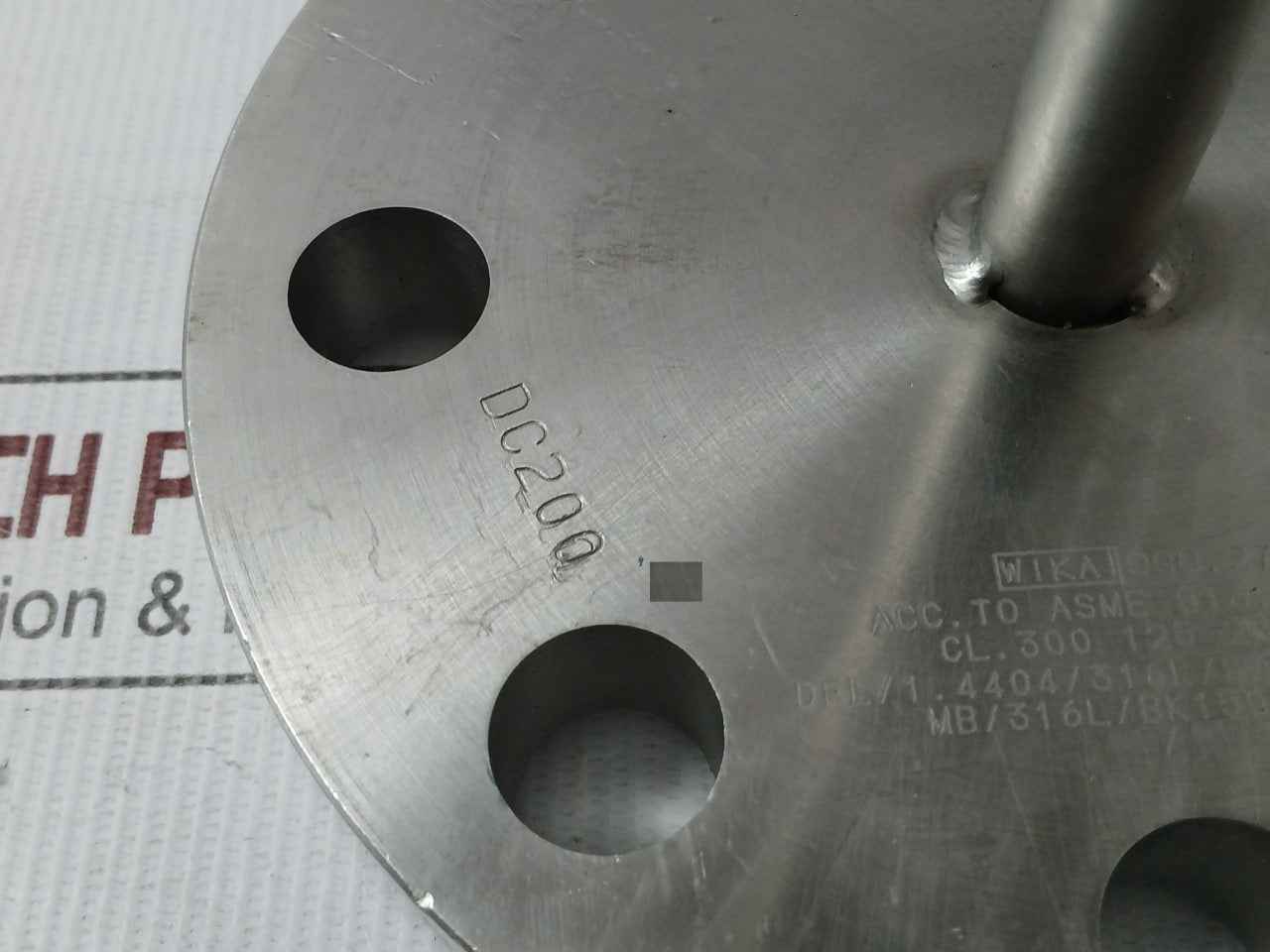 Wika 990.27 Flush Diaphragm Transmitter Sensor 3.0x0.75 1.5m 4k640