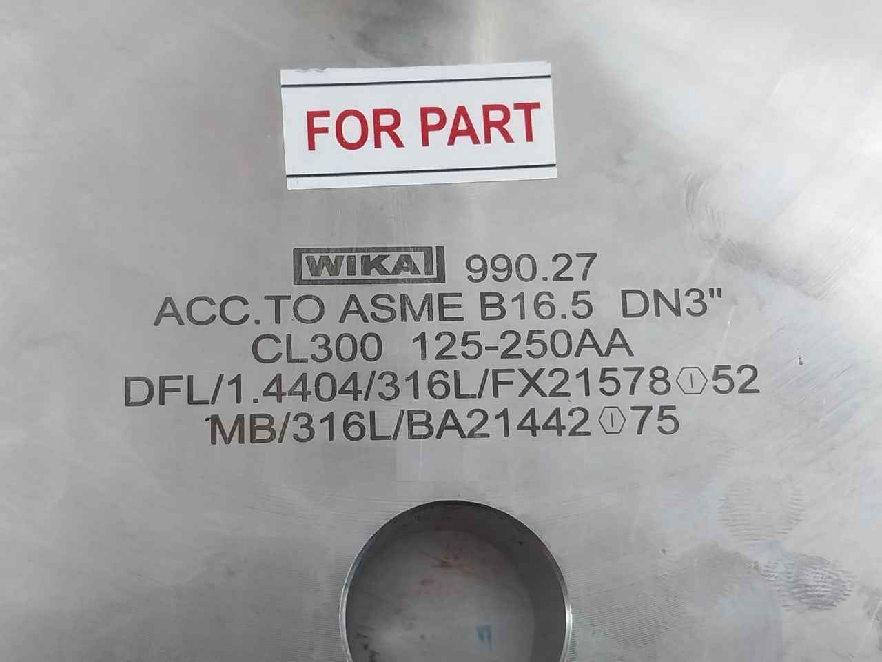 Wika 990.27 Pressure Transmitter Dm21568(Not Working)