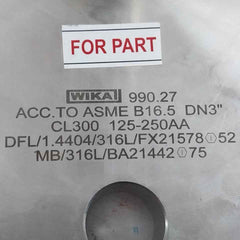 Wika 990.27 Pressure Transmitter Dm21568(Not Working)