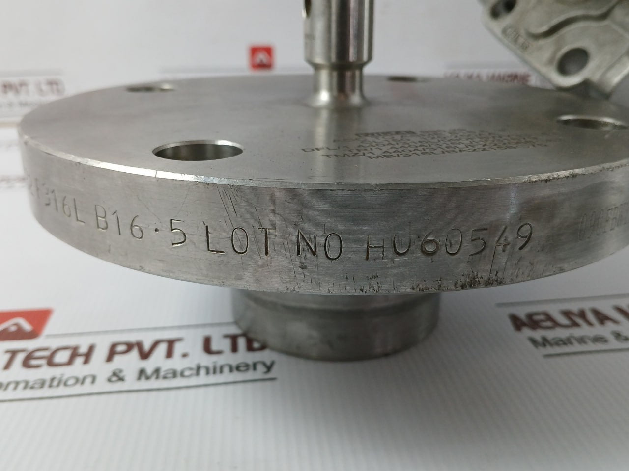 Wika 990.29 Diaphragm Seal With Flange Connection 316L Ss, Cl150 125-250Aa