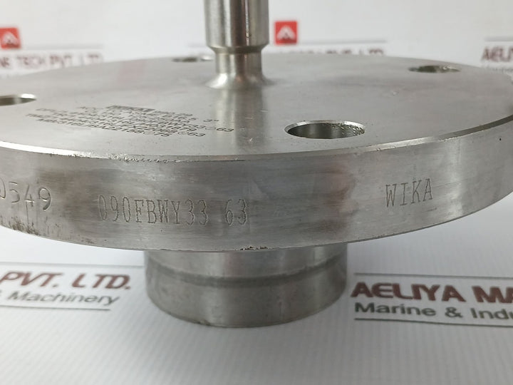 Wika 990.29 Diaphragm Seal With Flange Connection 316L Ss, Cl150 125-250Aa