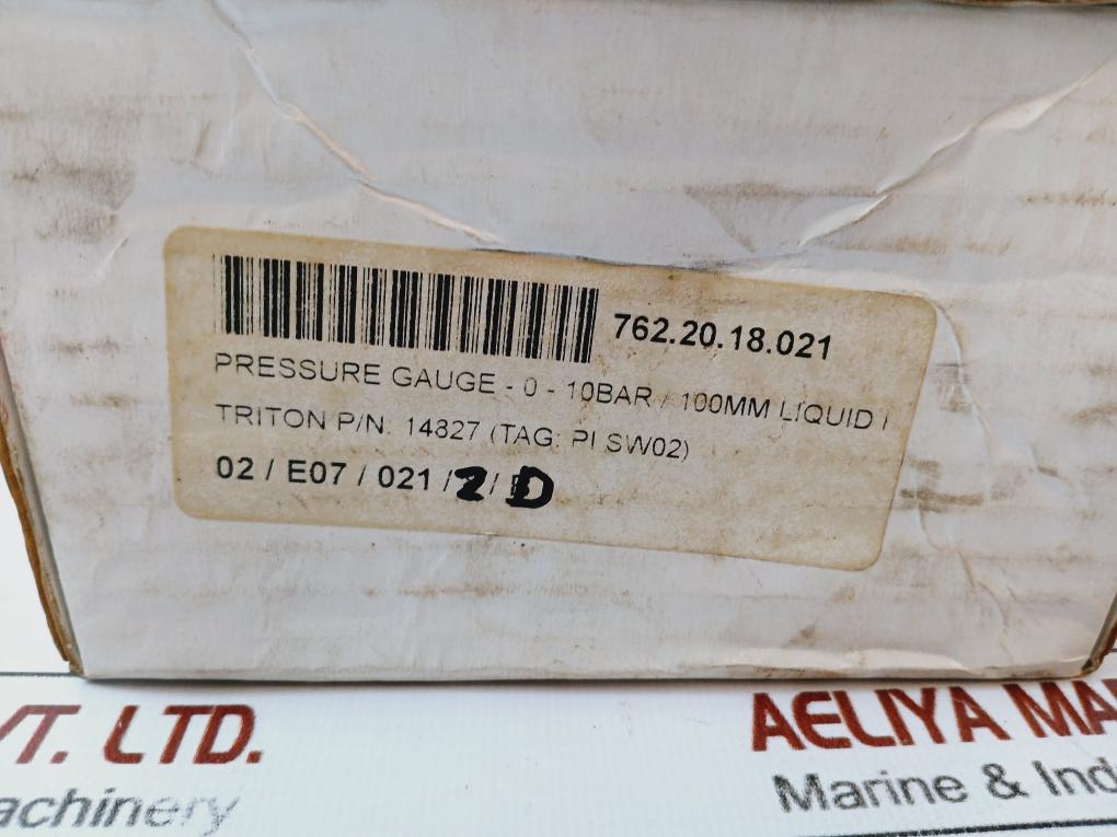 Wika 233.50.100 Alexander Wiegand 0-10 Bar En 837-1