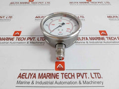 Wika Bourdon Tube Pressure Gauge 600 Kg/Cm2 & Psi 232.53.100