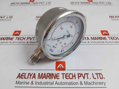 Wika Bourdon Tube Pressure Gauge 600 Kg/Cm2 & Psi 232.53.100