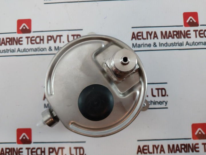 Wika En 837-1 Compound Pressure Gauge 316L Stainless Steel 100 Mm -1 To 3 Bar
