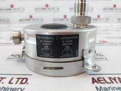 Wika En 837-1 Compound Pressure Gauge 316L Stainless Steel 100 Mm -1 To 3 Bar